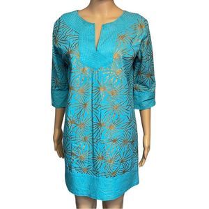 Gretchen Scott Designs 3/4 Sleeves Sheath Dress